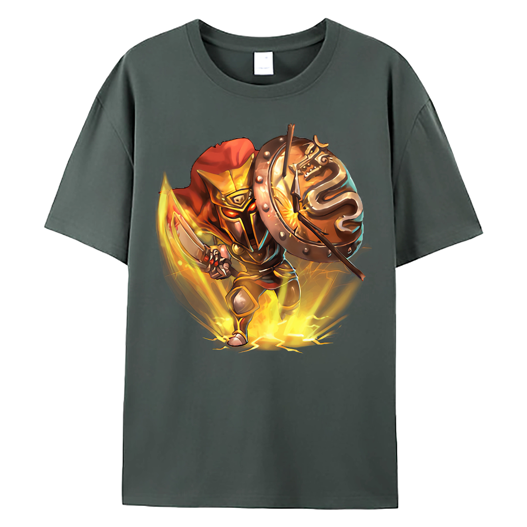 （画像用） リーグ・オブ・レジェンド League of Legends LOL 綿100％ メンズ半袖Tシャツ｜肌触りやわらか＆通気性